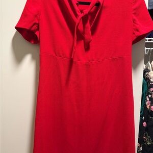 Zara Vibrant Red Blouse